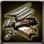 Warped weapon debris